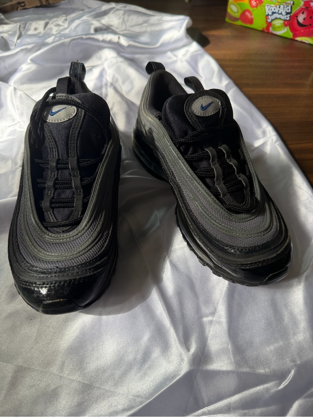 Nike Men’s Air Max 97 Sneakers - Black/Grey/Reflective